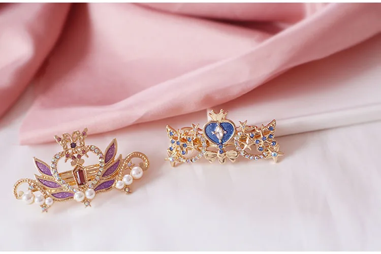 Sansummer, новинка, хит, модная, милая корона, жемчужные стразы, ажурные, красивые, милые, для девушек, индивидуальность, Шпилька для женщин, ювелирное изделие, 210