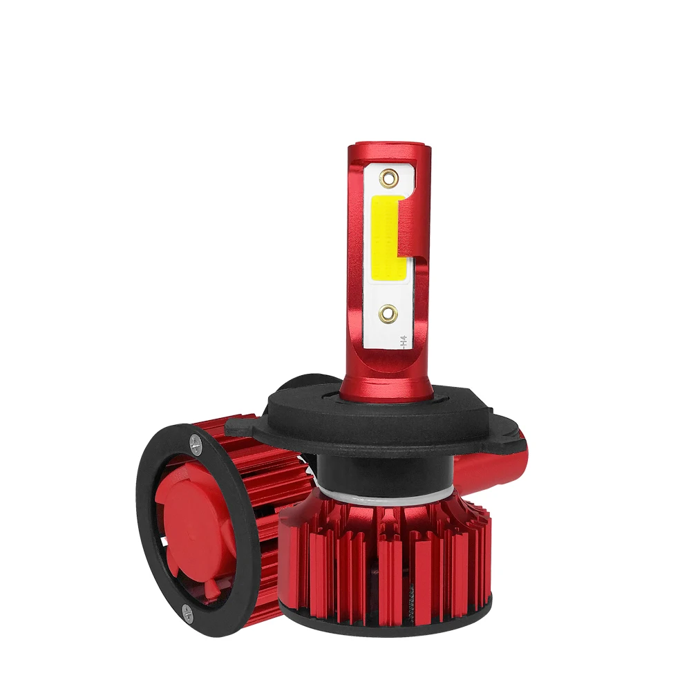 Автомобильные фары 2 шт./лот автомобильные мини лампы H4 светодиодные комплект 9003