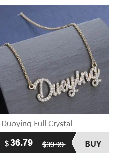 Duoying крошечные ожерелья-чокер для Etsy 6 мм Золотая буква пользовательское имя ожерелья на заказ минимализм изысканные ожерелья для женщин