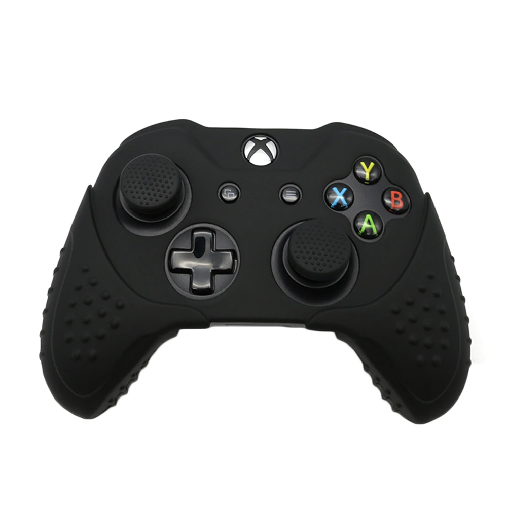 Силиконовый чехол CHINFAI для microsoft Xbox One, противоскользящий защитный чехол для Xbox one S, контроллер для Xbox One X с захватами для большого пальца