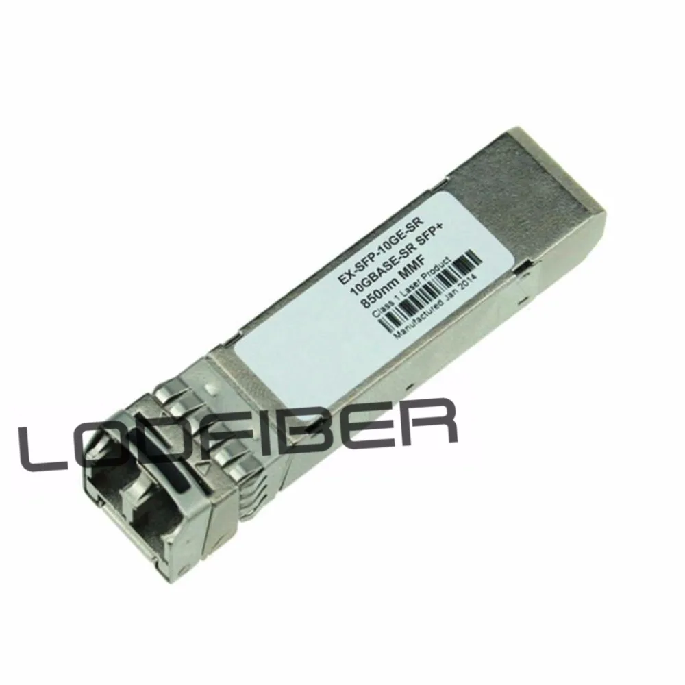 

Juniper Networks EX-SFP-10GE-SR Compatible 10GBASE-SR SFP+ 850nm 300m DOM Transceiver