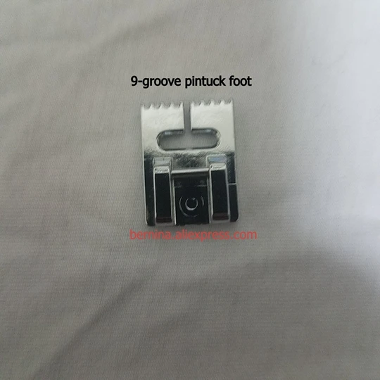 7/9-Groove pintuck presser foot feet for Singer juki baby lock babylock brother elna janome new home pfaff viking singer | Дом и сад