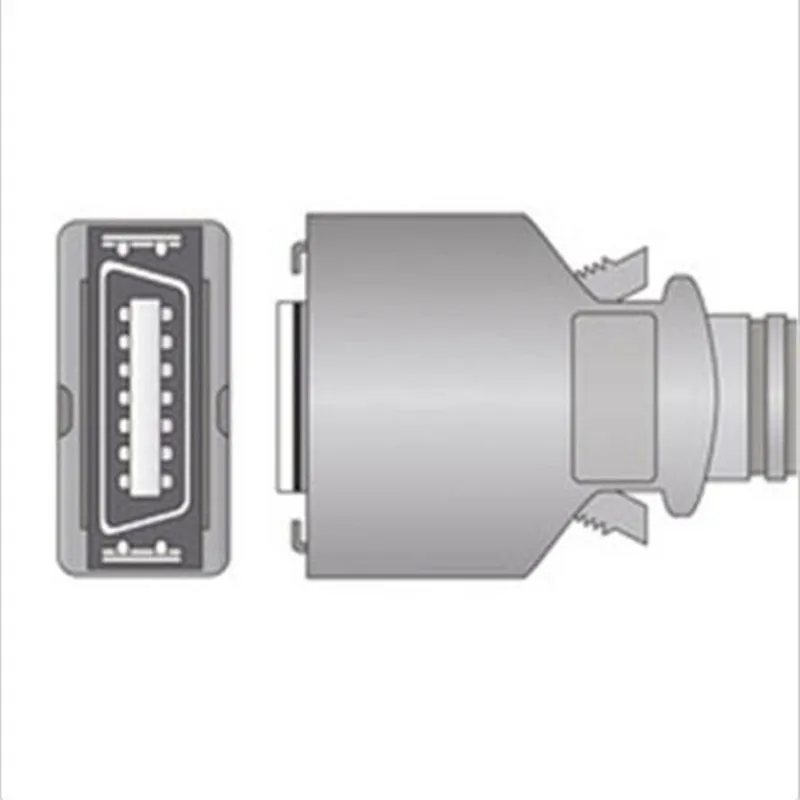 Совместимость для Masimo SCSI 14 иголок взрослых Fingerclip Spo2 Сенсор Пульс Оксиметрия зонд