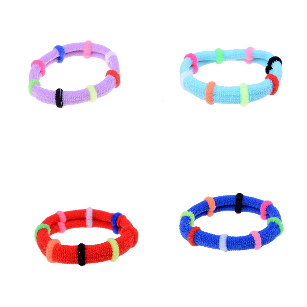 10 шт. резинки для волос карамельных цветов женские аксессуары | Детская одежда и