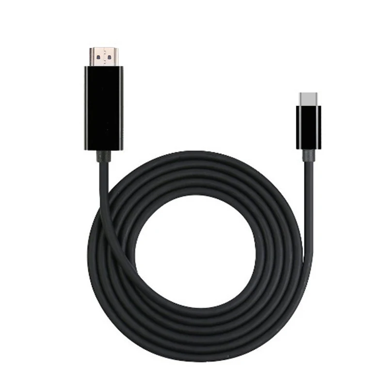 Кабель HDMI типа C к телевизору HD ТВ проектор Шнур адаптер для Macbook LG G5 samsung Galaxy S10 S10e S9 S8 Plus Note8 9 Note10