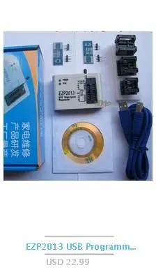 Универсальный USB программатор EEPROM Flash SPI биос 24/25/BR90/93+ чипы+ программное обеспечение для SOFI SP8 серии