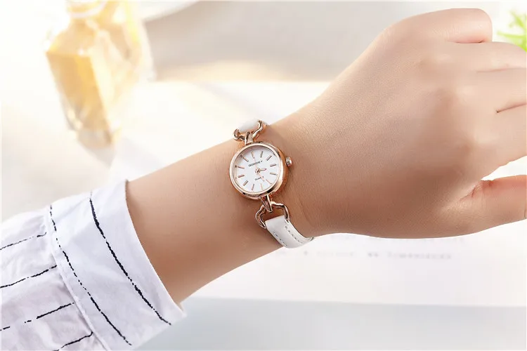 

New Fashion casual leather Watches Gogoey Brand Women ladies dress quartz wristwatch reloj mujer go4407