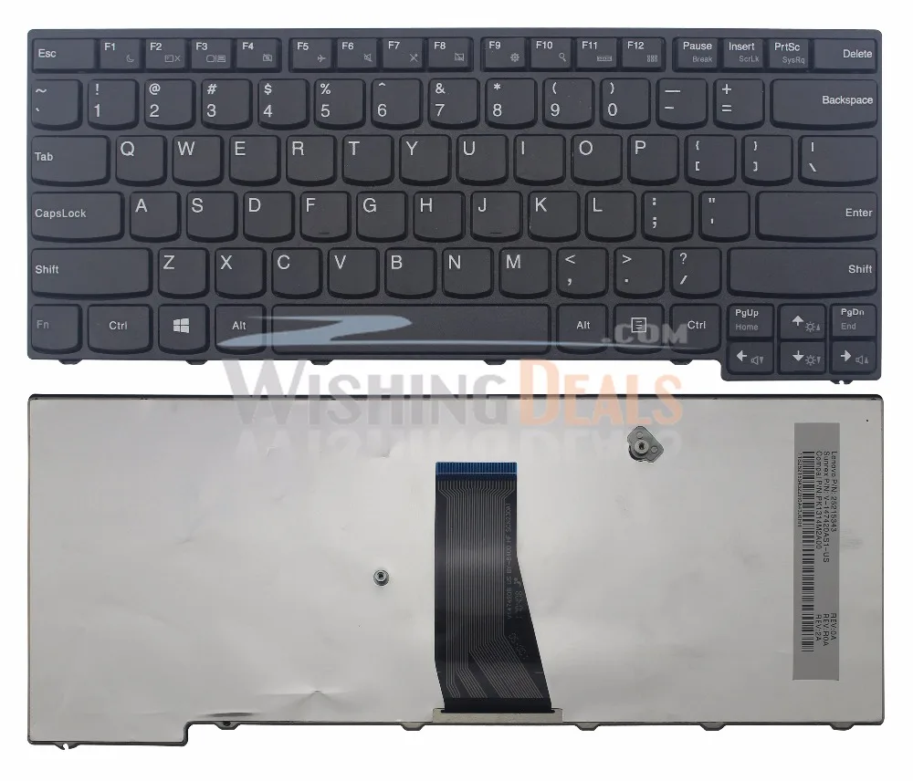 Новая клавиатура для ноутбука Lenovo E41 80 США Макет черный цвет|Клавиатуры замены| |