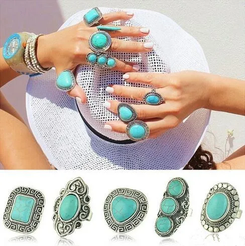 Богемный ретро увеличенный Регулируемый геометрический изогнутый