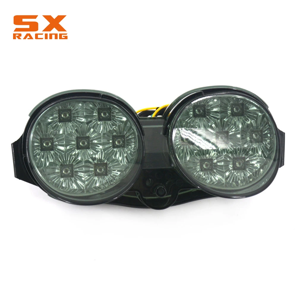 

Motorbike Rear Tail Light Brake Turn Signals Integrated Led Light Blinker Lamp Smoke For YAMAHA YZF-R6 YZFR6 YZF R6 2001 2002