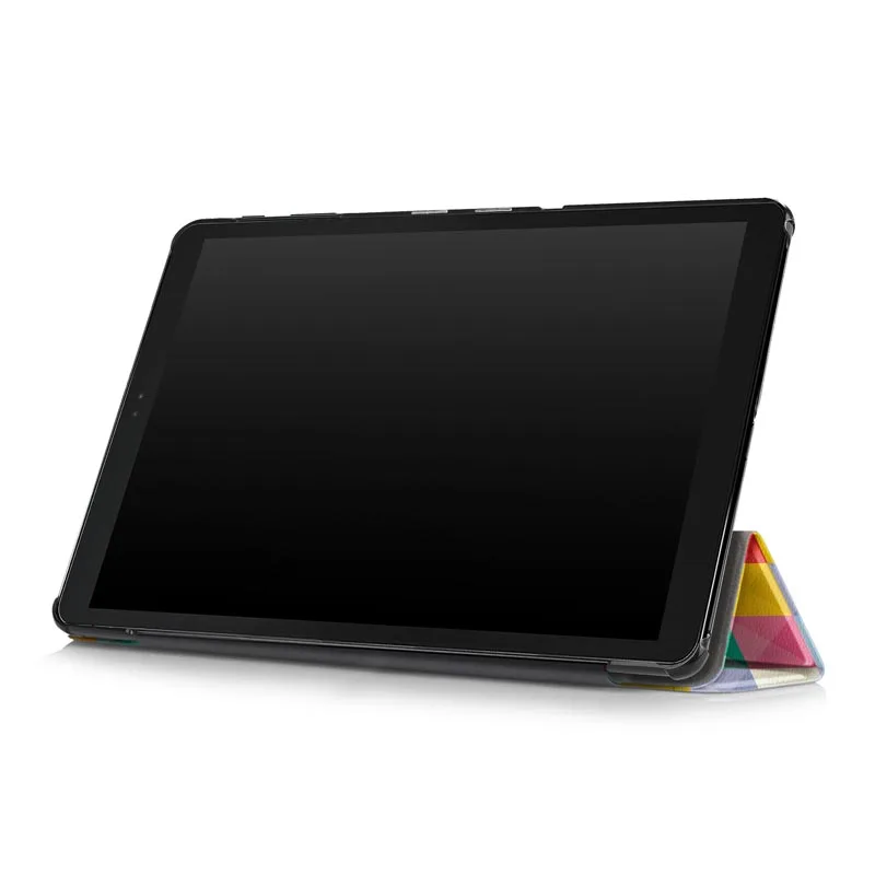 Магнитный чехол с рисунком для Samsung Galaxy Tab A 10 5 2018 дюйма|Чехлы планшетов и
