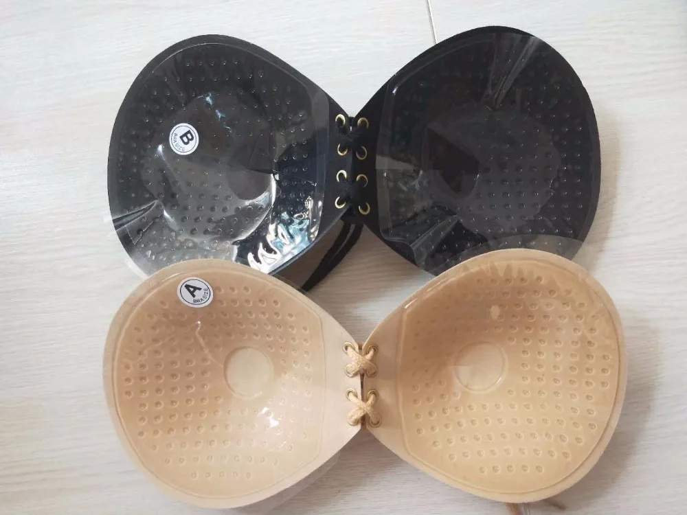 Free shipping Shell Shape Strapless Push Up Bra Fashion Sexy Invisible Bra Women Wedding Dress Bikini Silicone Underwear