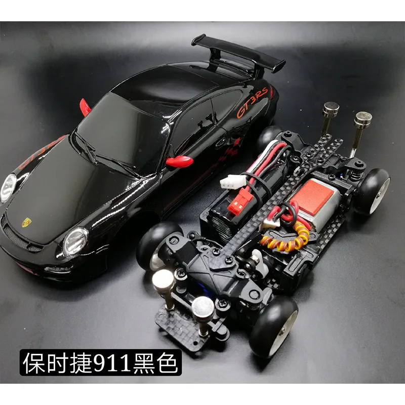 Brushed version 8 MINI-Q6 RTR 1/28 обновленная версия металлические отличия POM шины четыре привода дрейф углеродного волокна гоночная, матовая бесщеточный ру автомобиль - Цвет: Brushed version 8