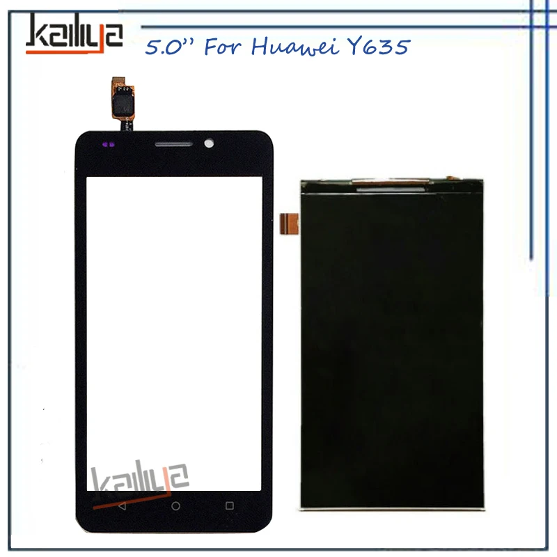 Черный белый цвет ЖК дисплей Экран дисплея для Huawei Ascend Y635 Y 635 + 5 0 &quotцифровой