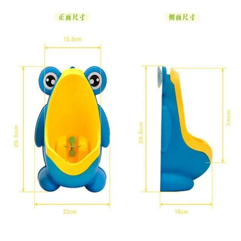 Baby Boy Potty Toilet Training Frog Infant Wall-Mounted Hook Potty Toilet Trainer Stand Vertical Urinal Toddler Bathroom Potties от AliExpress WW