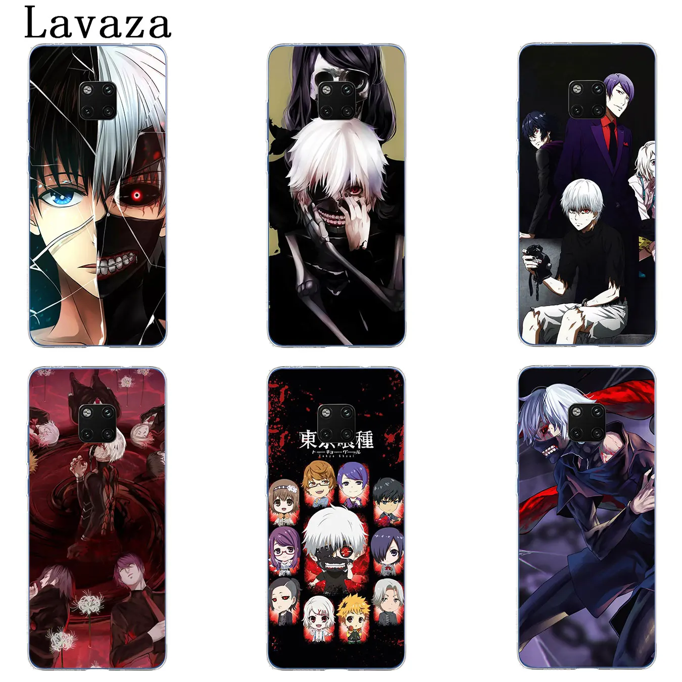 Lavaza Anime Terror Tokyo Ghou Hard Phone Case for Huawei Mate 30 20 Pro 10 Lite Y6 Prime Nova 5I 4 3i 3 2i 2 Cover | Мобильные
