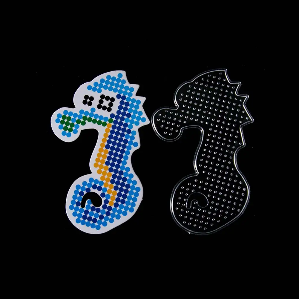 Большие перфорированные панели для Perler прозрачные квадратные дизайнерские