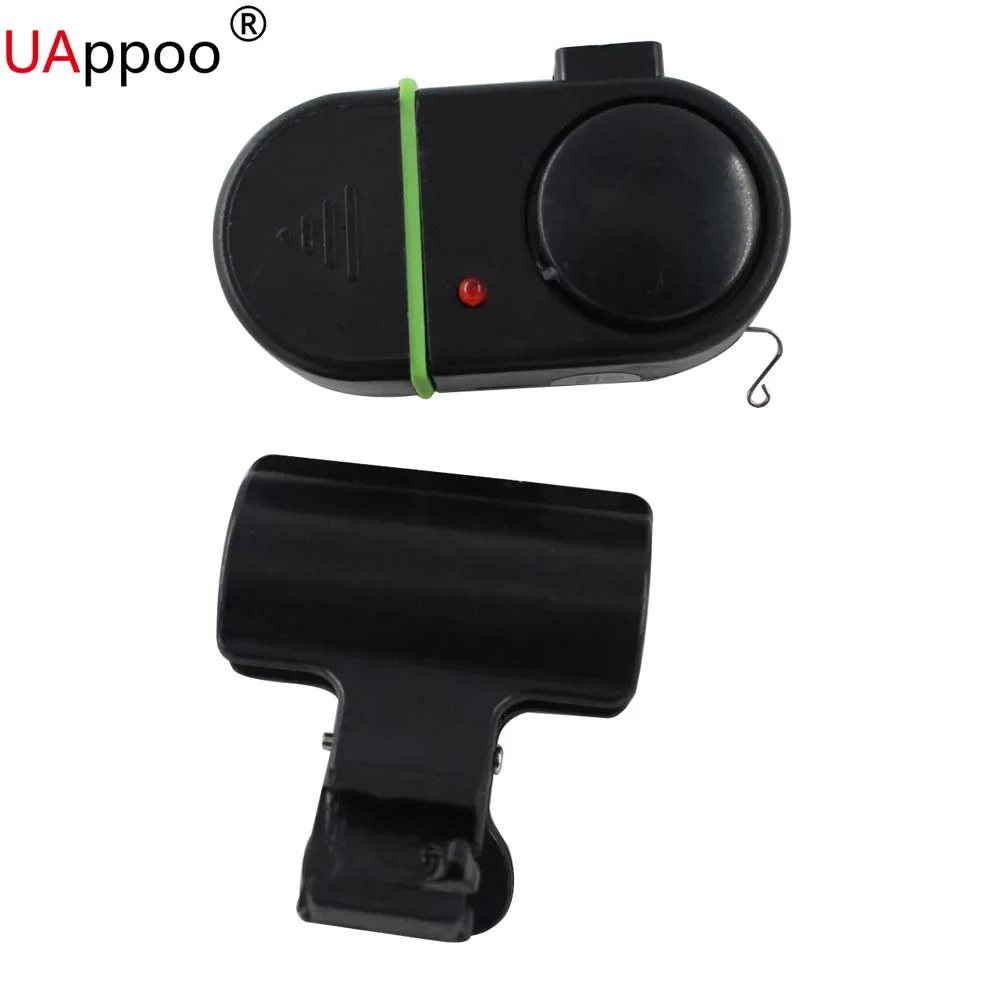 Светодиодные Электронный Рыба Клюет Удар Звук Набат Оповещения Clip On Удочка Полюс