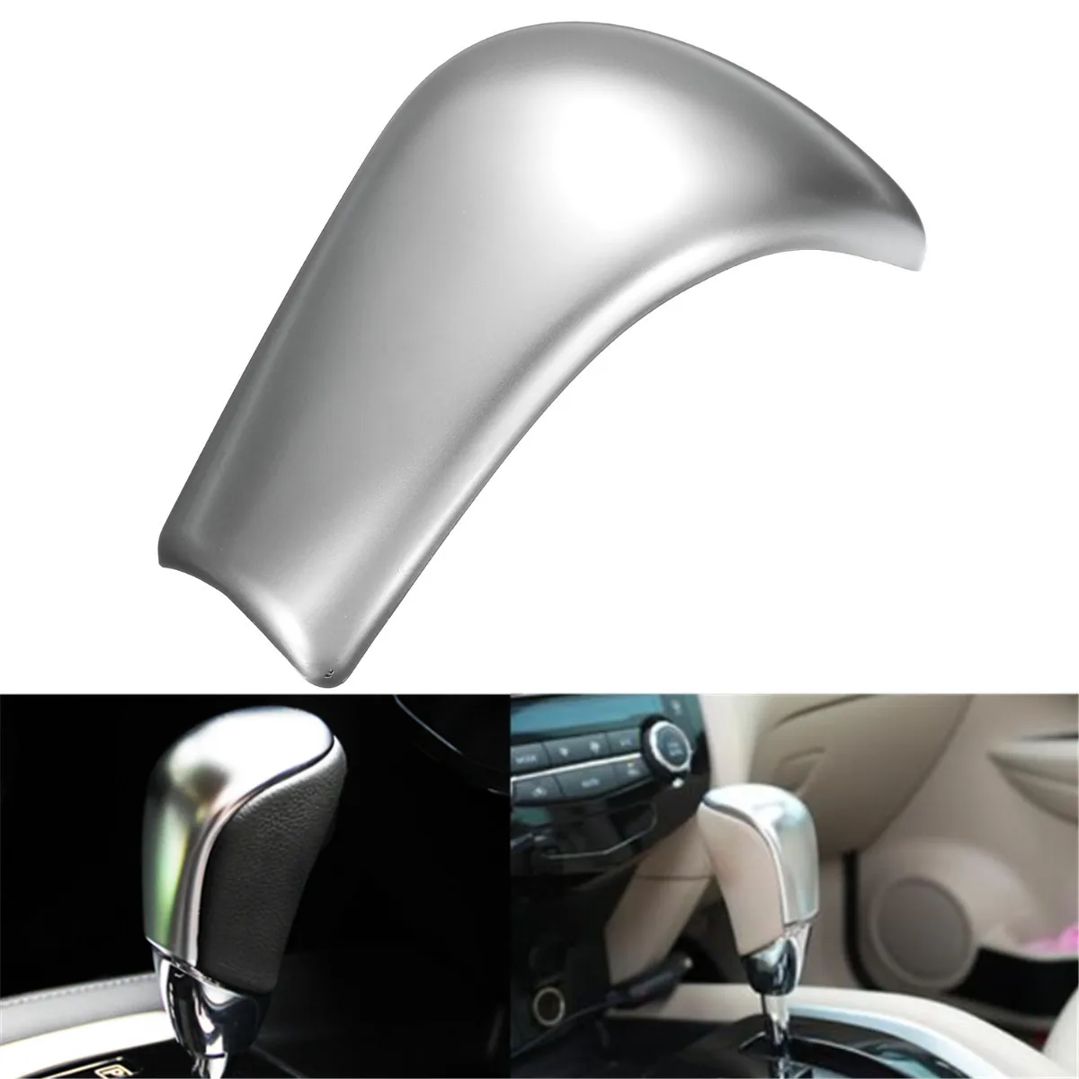 Хромированная ручка переключения передач крышка Накладка для Nissan Rogue X Trail 2014 2016