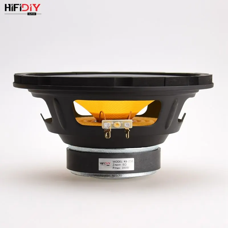Hi-Fi Динамики HIFIDIY LIVE сделай сам 8 дюймов низкочастотный динамик 4 Ом 160 Вт