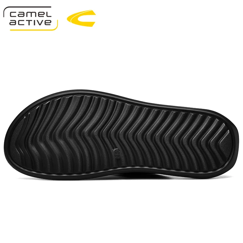 Мужские шлепанцы Camel Active летние Нескользящие на плоской подошве пляжная обувь