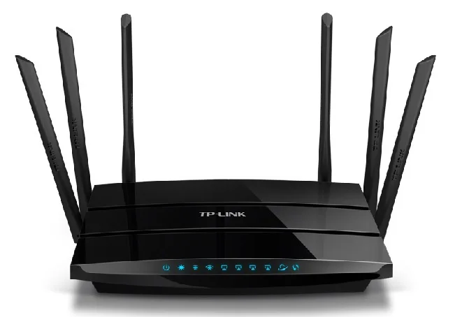 Быстрая доставка 6 антенн Стандартный беспроводной маршрутизатор 802.11AC 1750 Мбит/с