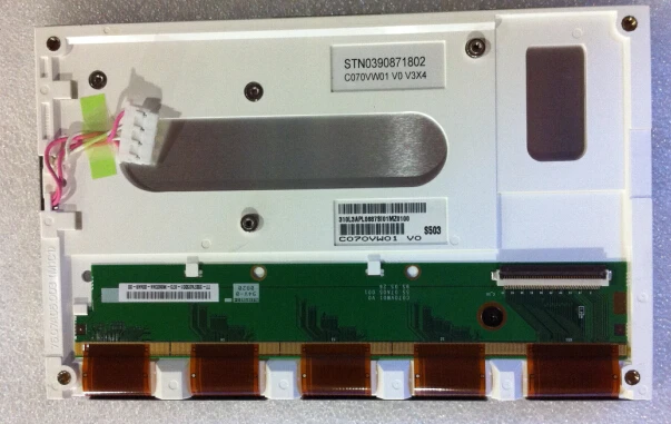 

Бесплатная доставка, оригинальный 7-дюймовый ЖК-экран; C070VW01 VO