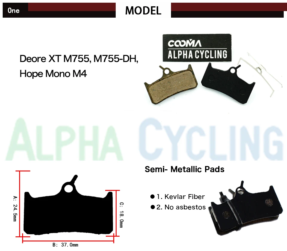 Велосипедные дисковые Тормозные колодки для HOPE DH4 E4 Mono M4 V4 SHIMANO M755 DH