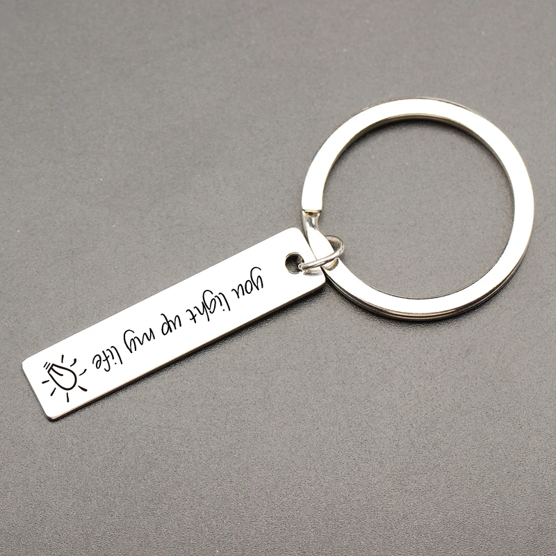 Брелоки для пар с Парнем/GirlfriendKey fob вы светильник свою жизнь брелок индивидуально