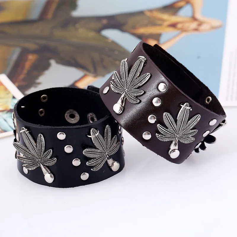 Мужской браслет в стиле панк рок|bracelets for|leather bracelets for womenleather bracelet |