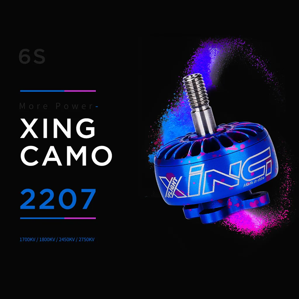 Детали для дрона iFlight XING Camo 2207 2450KV 2750KV 2 ~ 4S / 1700KV 1800KV FPV аксессуары бесщеточного