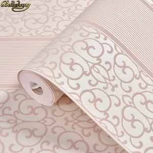 Простые деревенские самоклеящиеся обои, в полоску, плотные, теплые, для спальни, гостиной, ТВ, фоновой стены, самоклеящиеся обои, beibehang