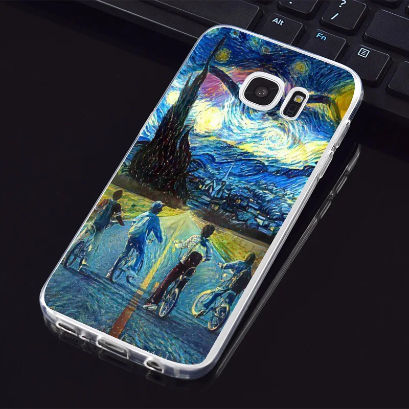 N422 странные вещи ужас Мягкий ТПУ силиконовый чехол для samsung Galaxy Note 3 4 5 8 9 10 M10 M20 M30