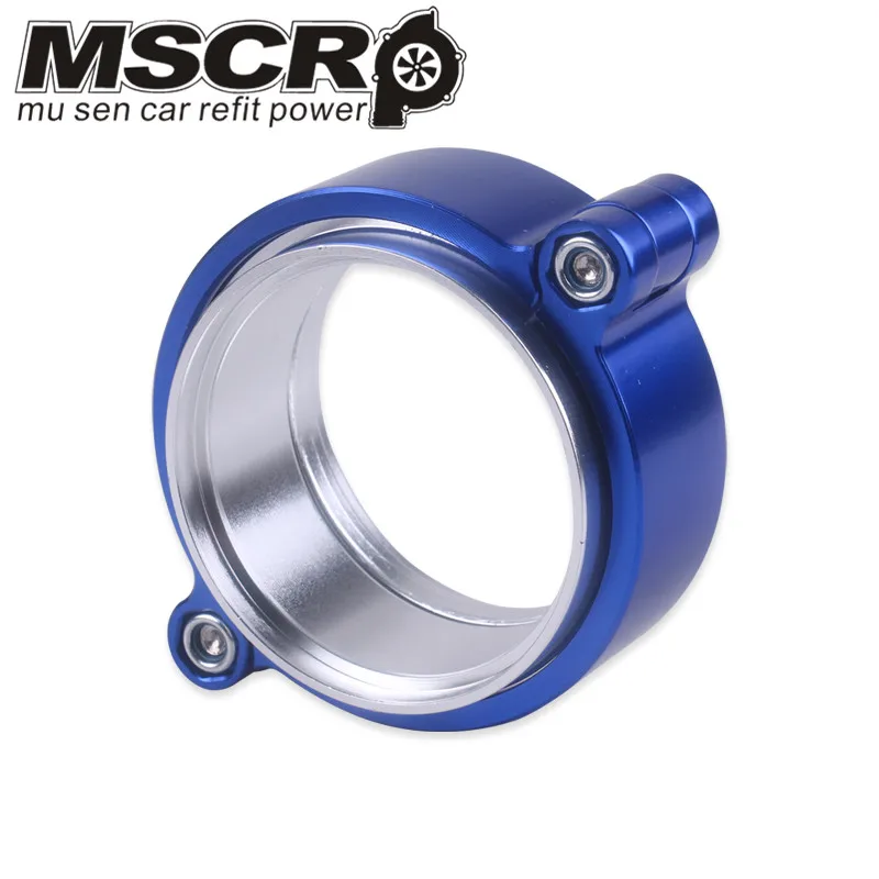 Вытяжной V-band зажим анодированный для 2," OD Turbo/Intercooler ТРУБЫ черный/красный/синий