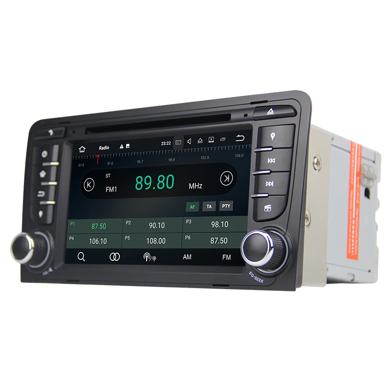 KSAOTU 7 &quotDAB + 4G Android 8 0 автомобильный DVD плеер SD GPS для AUDI A3 (2003 2011) S3 RS3 RNSE