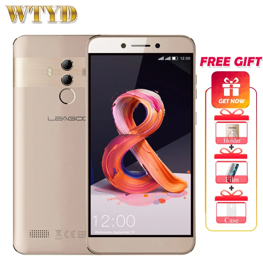 LEAGOO T8s 4G Мобильный телефон 5,5 FHD 16:9 1920*1080 ОЗУ 4ГБ ПЗУ 32ГБ Android 8.1 MT6750T Octa Core Face ID 13МП Смартфон.