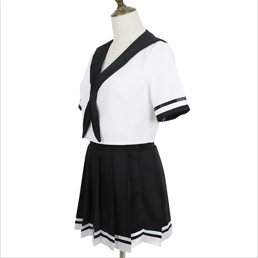 VEVEFHUANG Anime мир аоту cosplay Anlijie lemon cos мультфильм JK японская школьная форма Harajuku Сейлор