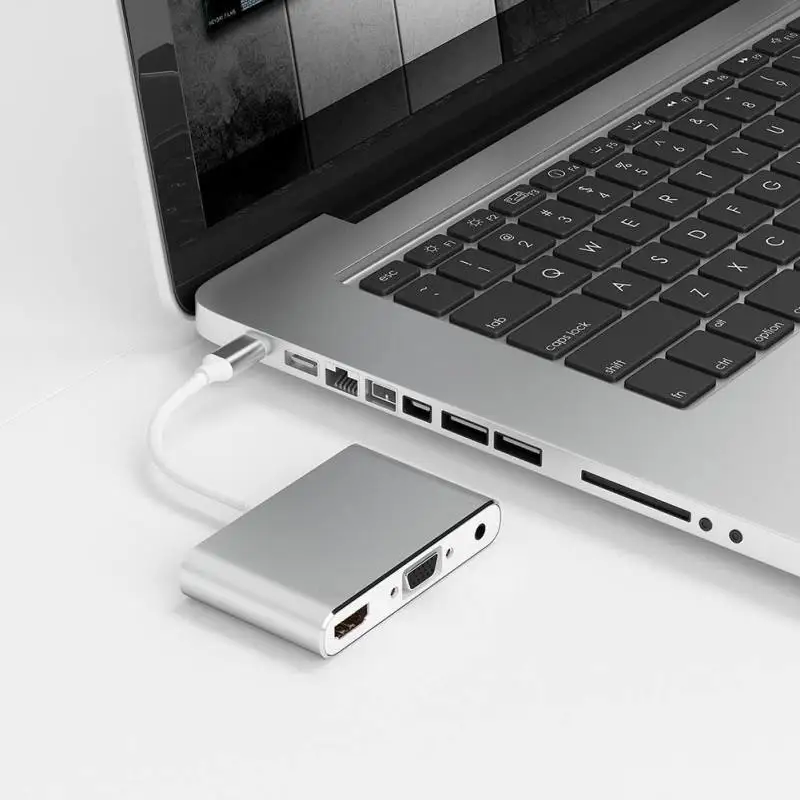 HDTV OTG кабель адаптер для Lightning 8Pin к HDMI VGA 3 5 мм Аудио Видео удлиняет Конвертеры| |