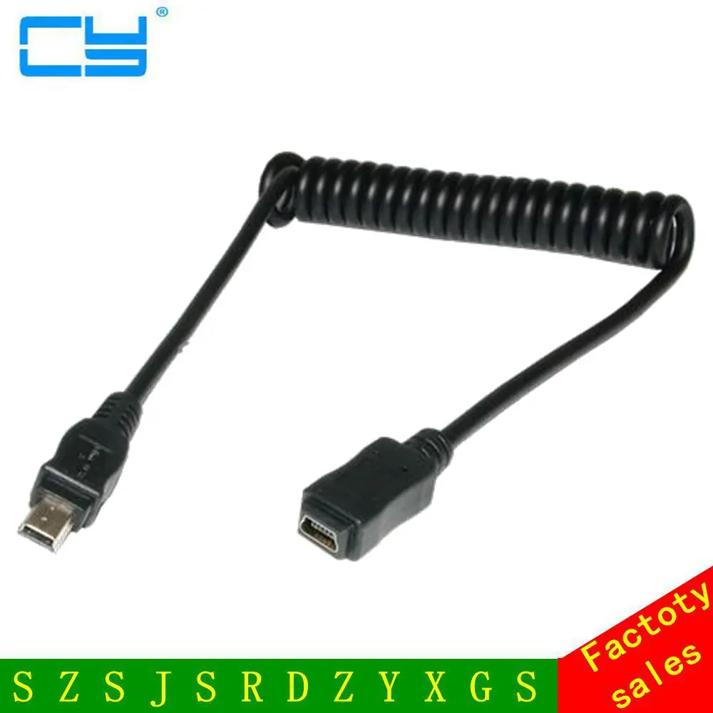 3 фута 100 см мини USB 5 контактный тип штырь гнездо Удлинительный кабель для SSD