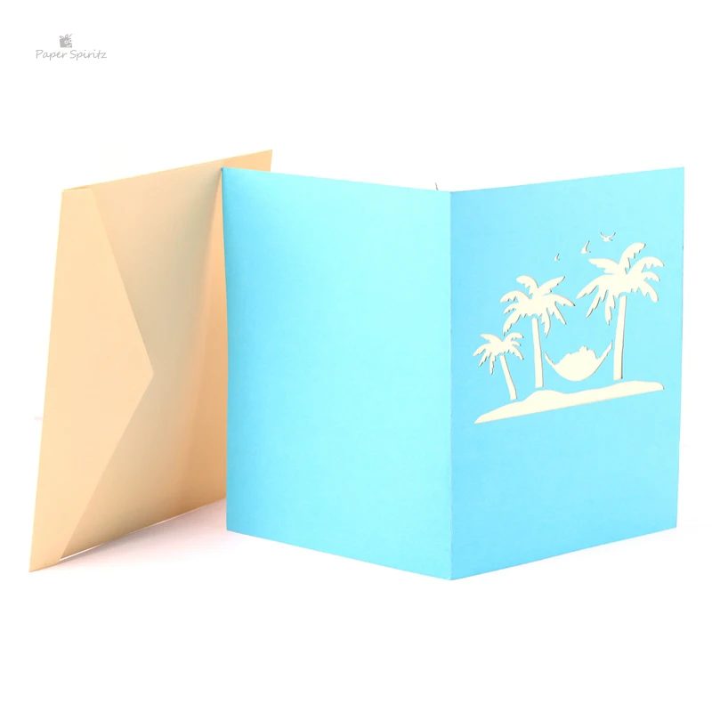 

Paper Spiritz Laser Cut Santa Claus Christmas Holiday 3D Greeting Card New Design