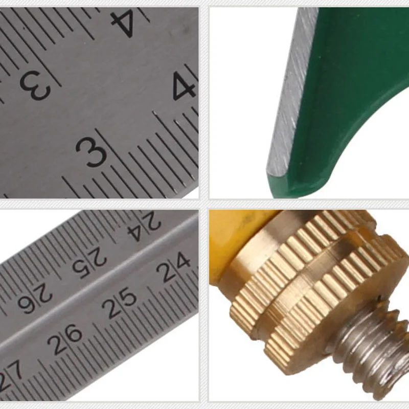 

Newest 300MM Professional Carpenter Tools Combination Square Angle Ruler Stainless Steel Protractor Ruler