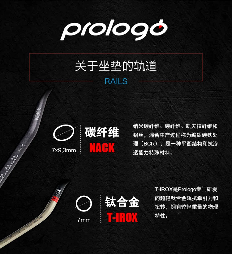 Prologo KAPPA EVO PAS Высококачественная пустотелая металлическая кадмиевая подушка для сидения, посылка для сидения, велосипедное седло, черное/Белое горное сиденье