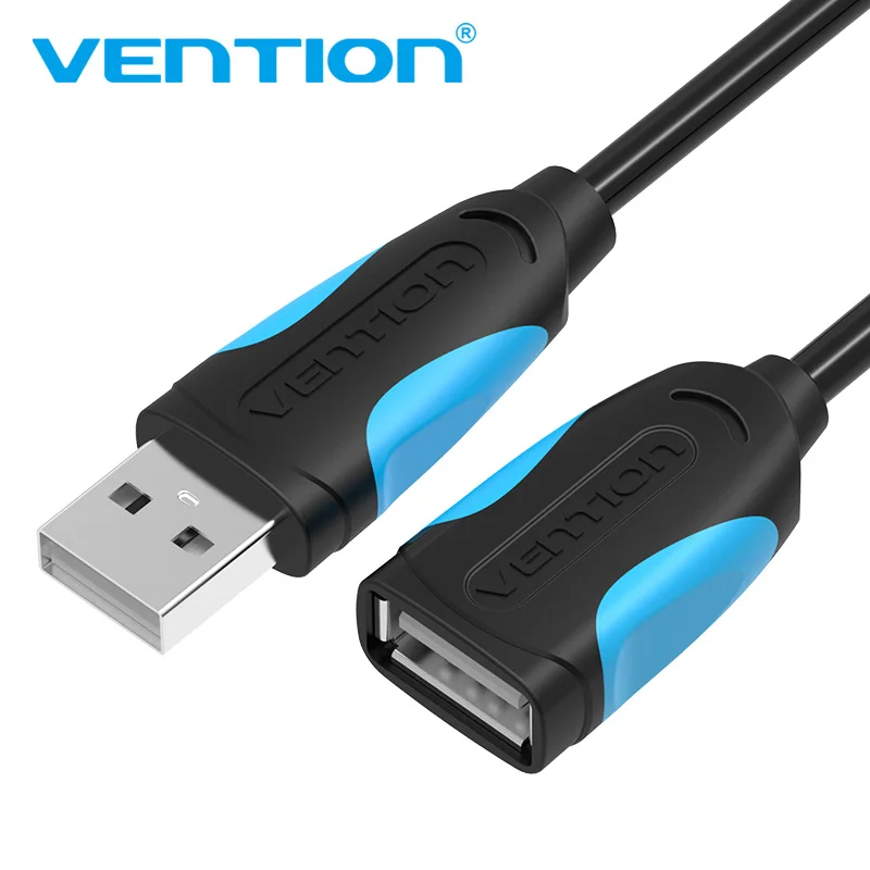 Vention USB 2 0 кабель USB2.0 УДЛИНИТЕЛЬ для мужчин и женщин Cabo кабели передачи данных ПК
