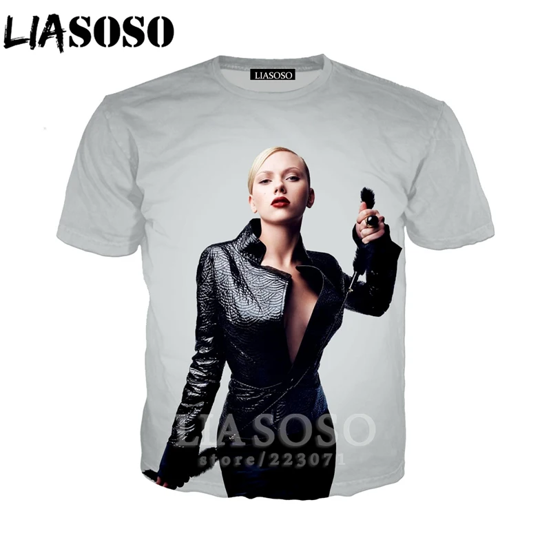 LIASOSO летняя новая модная мужская и женская черная толстовка с объемным принтом