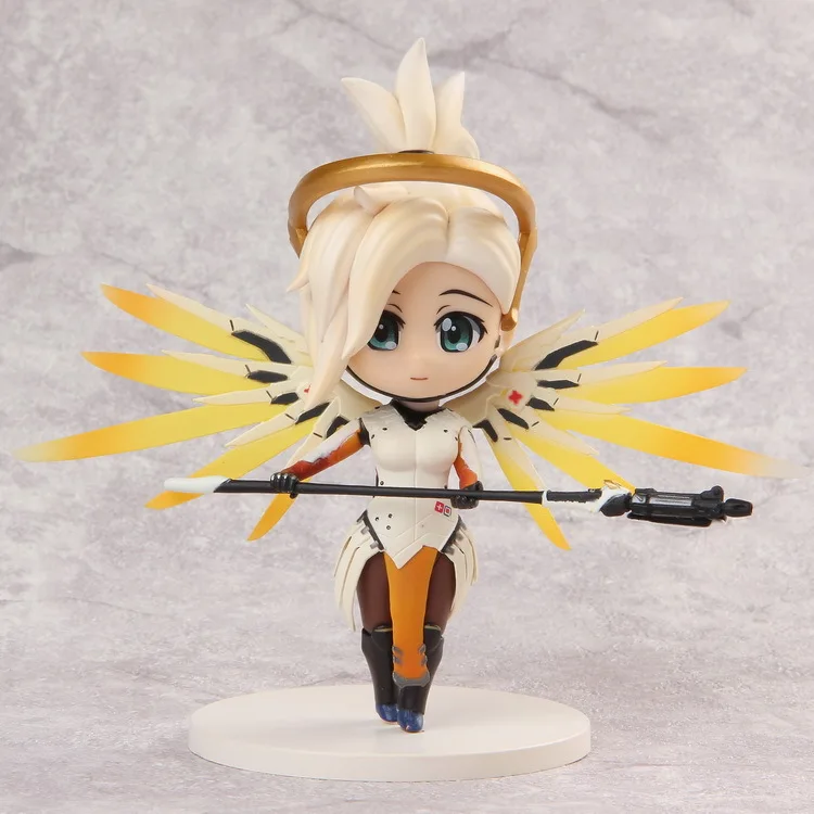 J Ghee Tracer Mercy Widowmaker Милая игра модель игрушки для анимационного украшения
