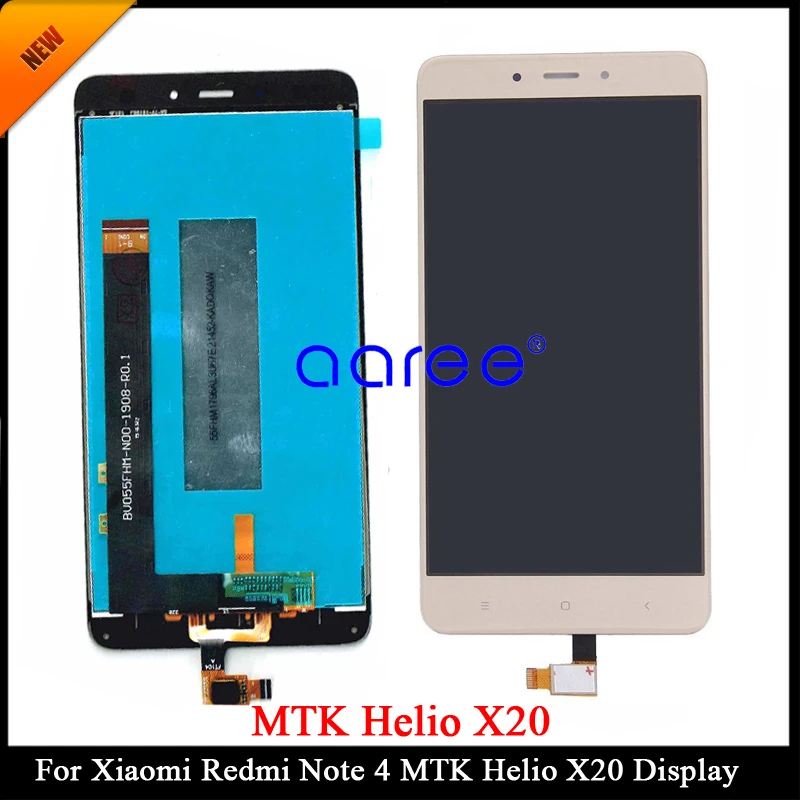 100% протестированный класс AAA для Xiaomi Redmi Note 4 ЖК-дисплей ЖК-экран сенсорный