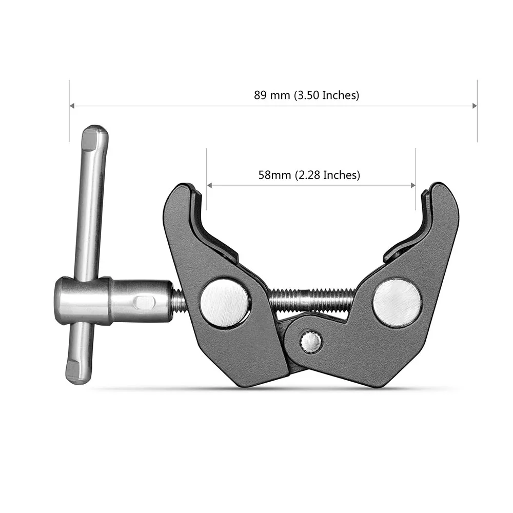 Супер зажим SmallRig с резьбой 1/4 дюйма и 3/8 (2 шт. в упаковке) для клетки Dslr камеры ЖК