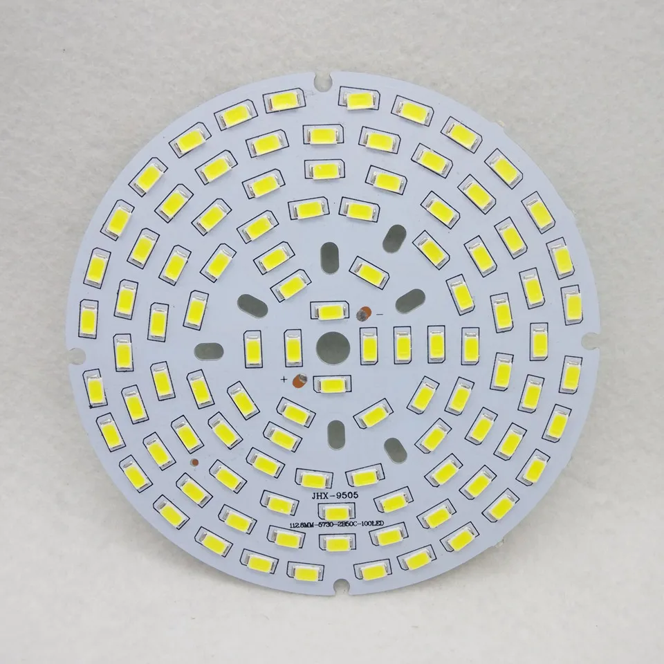 UMAKED 50 Вт 113 мм LED PCB SMD5730 ChipLED источник алюминиевая лампа пластина