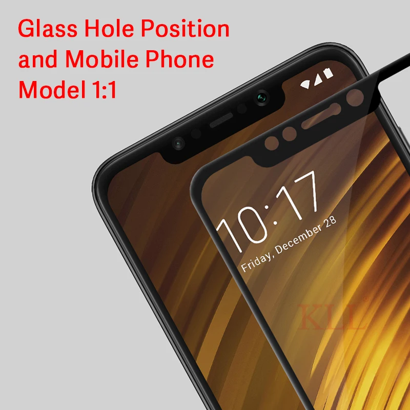9H полное покрытие закаленное стекло для Xiaomi Pocophone F1 Redmi Note 7 Pro 5 S2 Защита экрана 9 SE A2