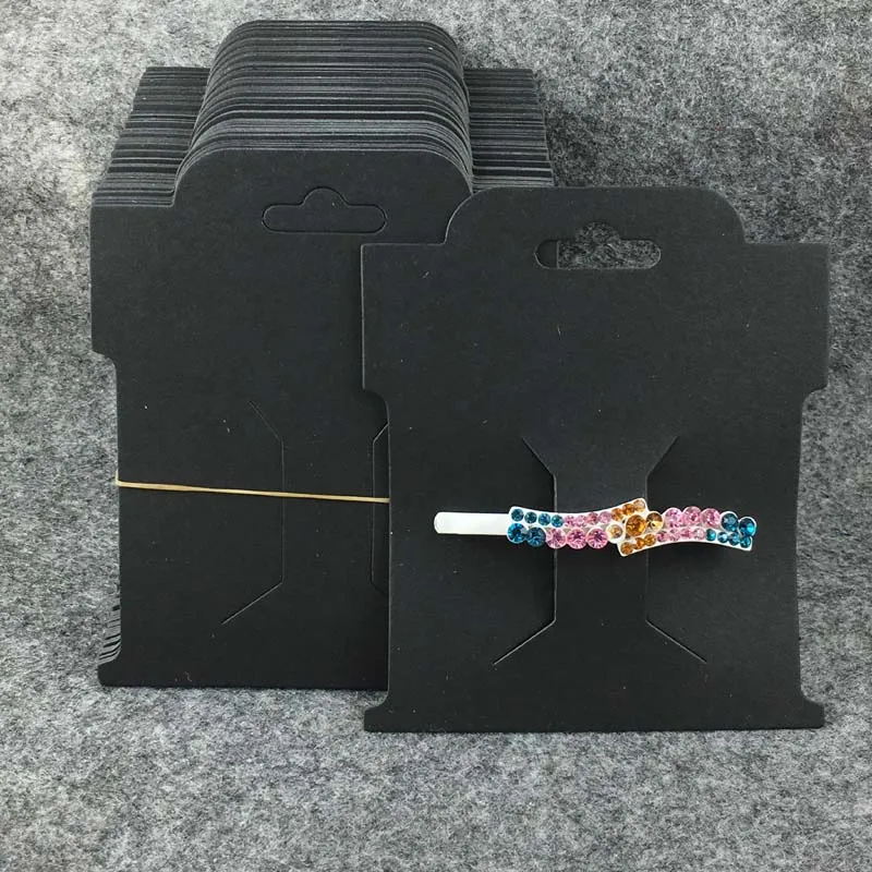 200 шт. крафт-заколки для волос карты упаковки шпильки и б/у аксессуаров